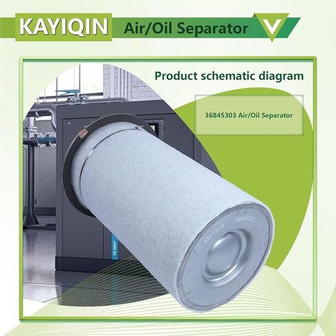 36845303 KAYIQIN Oil Separator Compatible with Air Compressor Replacement Separator Element 22402226 22402325 in Kuwait
