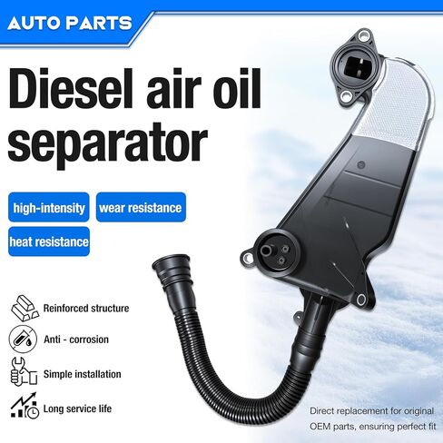 مجموعة فاصل زيت الهواء متوافقة مع Ford F250 F350 Super Duty 2023-2024 أو 2011+ 6.7L Powerstroke Diesel استبدال # PC3Z-6A785-A PC3Z6A785A in Kuwait