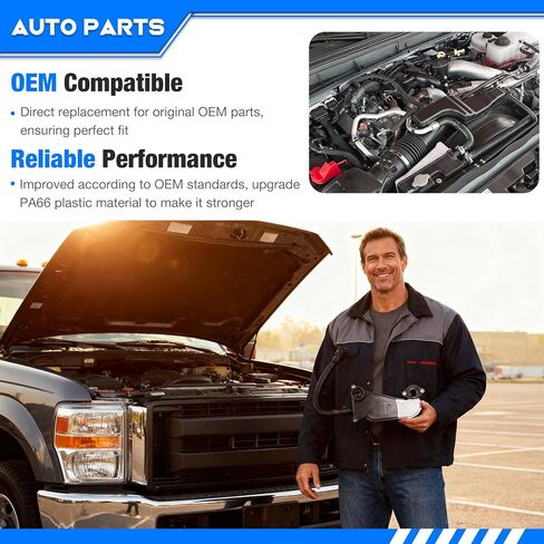 مجموعة فاصل زيت الهواء متوافقة مع Ford F250 F350 Super Duty 2023-2024 أو 2011+ 6.7L Powerstroke Diesel استبدال # PC3Z-6A785-A PC3Z6A785A in Kuwait