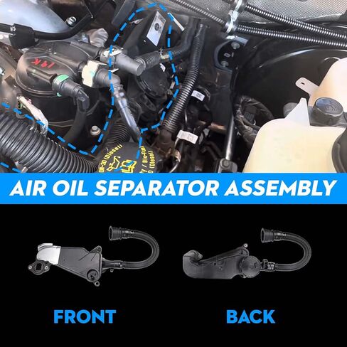 PC3Z-6A785-A مجموعة فاصل زيت الهواء الديزل متوافقة مع Ford F-250 F-350 F-450 F-550 Super Duty 2023-2024 أو 2011+ 6.7L Powerstroke Diesel استبدال PC3Z6A785A in Saudi Arabia