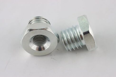 A-98625 5/8"-11 Small Angle Grinder Adapter fit M10 x 1.50 Arbors (2 Pack） in Saudi Arabia