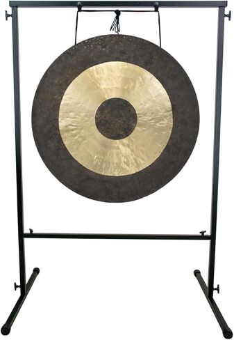 30" to 32" Gongs on the Best Friend Gong Stand - Includes Gong, Stand, & Mallet/Strong & Easy-to-Assemble in Saudi Arabia