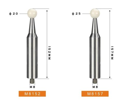 معايرة الكرة السيراميك الكرة الفولاذ المقاوم للصدأ قضيب M8/M10 φ20/25 مللي متر استخدام لميتوتويو CMM براون شارب CMM (M8157 φ25 L157mm) in Kuwait