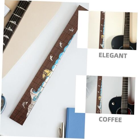Toyvian Ergonomic Design Comfortable Playability Classic Folk Style Aesthetics Guitar Training for Beginners Advanced Players in Saudi Arabia