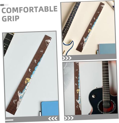 Toyvian Ergonomic Design Comfortable Playability Classic Folk Style Aesthetics Guitar Training for Beginners Advanced Players in Saudi Arabia