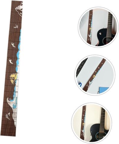 Toyvian Ergonomic Design Comfortable Playability Classic Folk Style Aesthetics Guitar Training for Beginners Advanced Players in Saudi Arabia