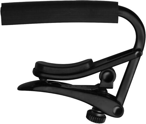 Shubb C1K Standard Acoustic Guitar Capo Noir – Black Chrome in Saudi Arabia