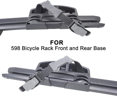 SYDSZ Bike Wheel Strap Buffer Pads - 2PCS Anti-Impact Tire Protection Cushions for Roof Rack Bike Carriers, Compatible with Forklift Highspeed ProRide/Thule 598 52958 52959 52670 in Kuwait