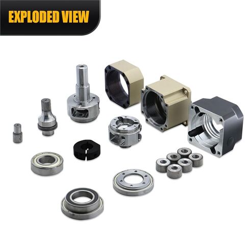 Helical Gearbox PGH90 6Arcmin High Precision Planetary Reducer with 14/19mm Input Engraver 90ST 750W Servo Motor(3 to 1-14MM for NEMA34) in Saudi Arabia