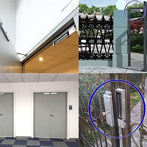 12V 300kg Electric Door Locks, Electric Strike Door Double UnlockThick Stainless Steel Magnetic Door Lock, Magnetic for Office Building, Factory Doors in Saudi Arabia