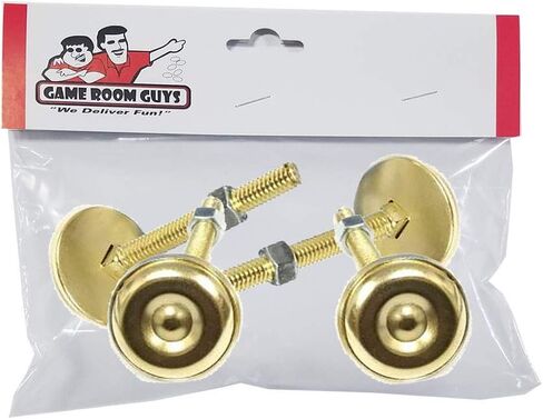 Game Room Guys Heavy Duty Leg Leveler - Gold - 4 Pack in Saudi Arabia