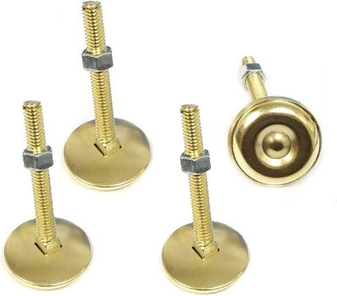 Game Room Guys Heavy Duty Leg Leveler - Gold - 4 Pack in Saudi Arabia