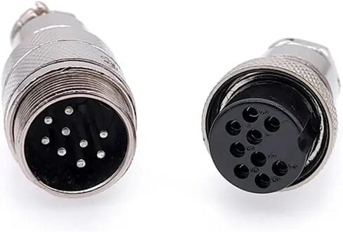 GX20D موصل لرسو السفن ذكر/أنثى 20 مللي متر موصلات دائرية بالدفع والسحب 2Pin-15pin GX20(GX20 أنثى التوصيل ، 7P) in Kuwait