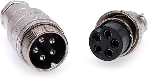 GX20D موصل لرسو السفن ذكر/أنثى 20 مللي متر موصلات دائرية بالدفع والسحب 2Pin-15pin GX20(GX20 أنثى التوصيل ، 7P) in Kuwait