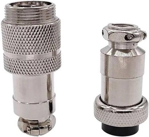 GX20D موصل لرسو السفن ذكر/أنثى 20 مللي متر موصلات دائرية بالدفع والسحب 2Pin-15pin GX20(GX20 أنثى التوصيل ، 7P) in Kuwait