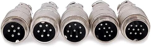 GX20D موصل لرسو السفن ذكر/أنثى 20 مللي متر موصلات دائرية بالدفع والسحب 2Pin-15pin GX20(GX20 أنثى التوصيل ، 7P) in Kuwait