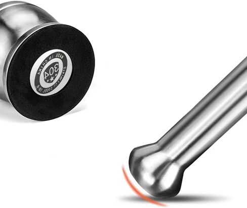 304 Stainless Steel Mortar and Pestle Set 100mm, Lab Grinding Bowl with Non-Slip Base for Herb Spice Paste Grinding in Saudi Arabia