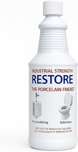 Industrial Strength Porcelain Cleaner - RESTORE - Porcelain Cleaner For Home And Industrial Uses - 1 Quart in Saudi Arabia