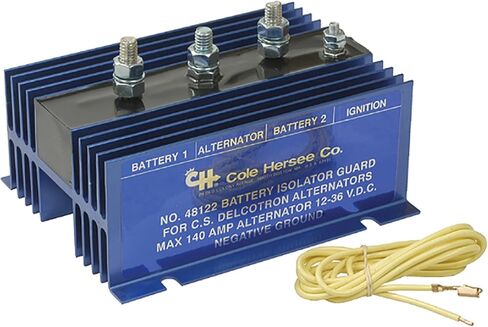 إجمالي أجزاء الطاقة CHS-48122BX 12-36V 140 أمبير عازل متوافق مع/بديل لـ Cole Hersee 48122، 48122BX، 48122-BX 6 بوصة طول، 4.811 بوصة عرض، 3.343 بوصة ارتفاع in Saudi Arabia