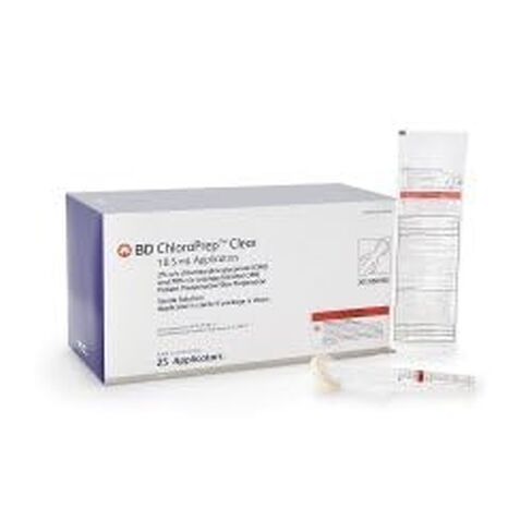 ChloraPrep Applicator, 10.5 ml, Clear, 25/bx, 4 bx/cs (Continental US Only) in Saudi Arabia