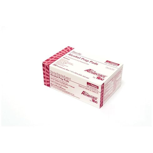 وسادات إعداد الكحول Pro Advantage P902045 معقمة متوسطة الحجم 1.13 بوصة × 2.25 بوصة 200/عبوة in Kuwait