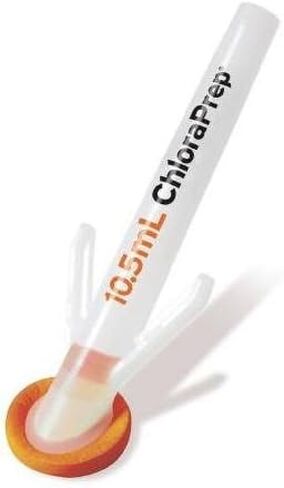 Care Fusion 260715 Chloraprep One Step Applicator, 10.5ML, 25 unit in Kuwait