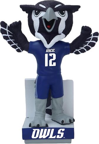 Sammy The Owl Rice Owls Mascot Bobblehead College in Saudi Arabia