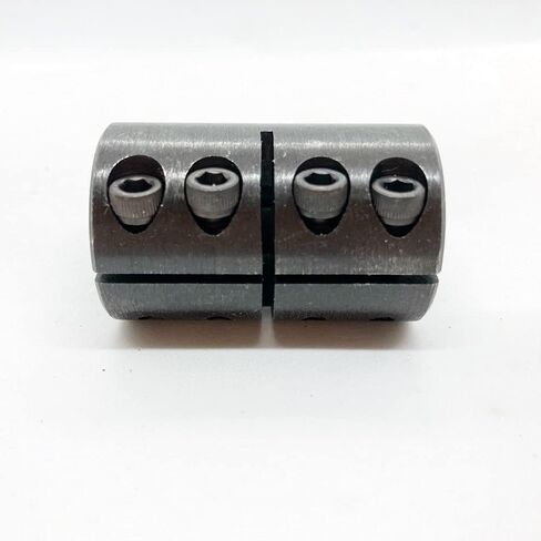 Summit Collars العلامة التجارية 1CC-050-050 اقتران تثبيت منفصل، ISCC-050-050 1/2 بوصة × 1/2 بوصة تتحمل 1 1/8 بوصة OD، طول 1 3/4 بوصة، برغي مشبك 8-32 × 1/2 in Kuwait