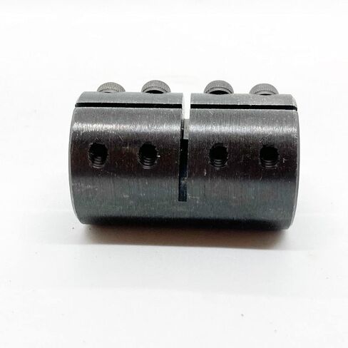 Summit Collars العلامة التجارية 1CC-050-050 اقتران تثبيت منفصل، ISCC-050-050 1/2 بوصة × 1/2 بوصة تتحمل 1 1/8 بوصة OD، طول 1 3/4 بوصة، برغي مشبك 8-32 × 1/2 in Kuwait