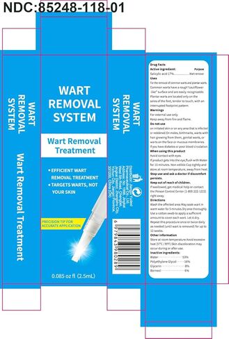 Fast Acting Skin Tag Remover for Face & Body - Salicylic Acid Mole and Wart Removal Pen with Brush I Gentle Formula for Wart Remover, Travel Size (0.085FL.OZ) in Kuwait