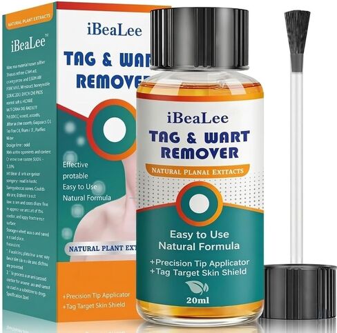 سائل مزيل الثآليل - 12% حمض الساليسيليك - تجميد الثآليل سريع المفعول للثآليل الأخمصية، والثآليل التناسلية، والثآليل الشائعة، والثآليل المسطحة، والذرة، والكالس على أظافر القدم والأظافر - 20 مل in Kuwait