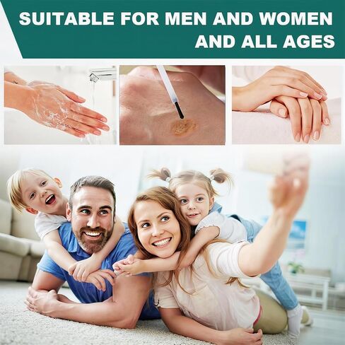 سائل مزيل الثآليل - 12% حمض الساليسيليك - تجميد الثآليل سريع المفعول للثآليل الأخمصية، والثآليل التناسلية، والثآليل الشائعة، والثآليل المسطحة، والذرة، والكالس على أظافر القدم والأظافر - 20 مل in Kuwait