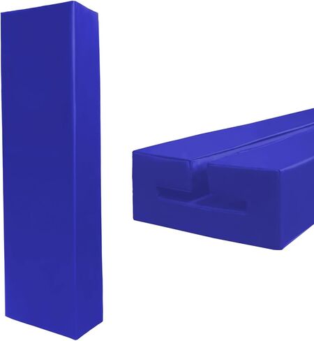 وسادة شفة I-Beam مع إسفنجة وقماش شبكي، بطانة سميكة بارتفاع 3 أقدام و2 بوصة لحواف 5/6/8/10/12 بوصة، حماية شديدة التحمل لملاعب كرة السلة في صالة الألعاب الرياضية، للاستخدام الداخلي والخارجي in Kuwait