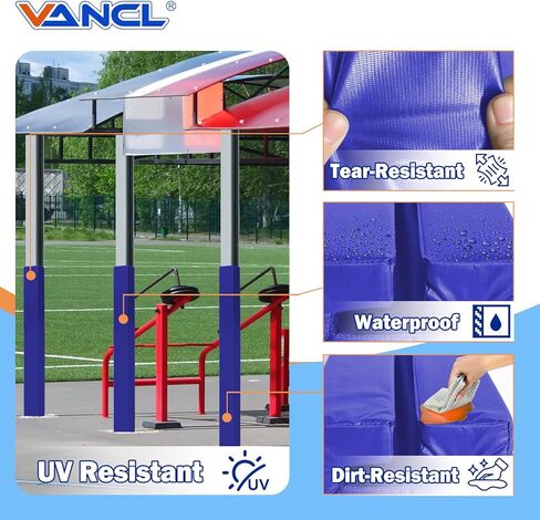 وسادة شفة I-Beam مع إسفنجة وقماش شبكي، بطانة سميكة بارتفاع 3 أقدام و2 بوصة لحواف 5/6/8/10/12 بوصة، حماية شديدة التحمل لملاعب كرة السلة في صالة الألعاب الرياضية، للاستخدام الداخلي والخارجي in Kuwait