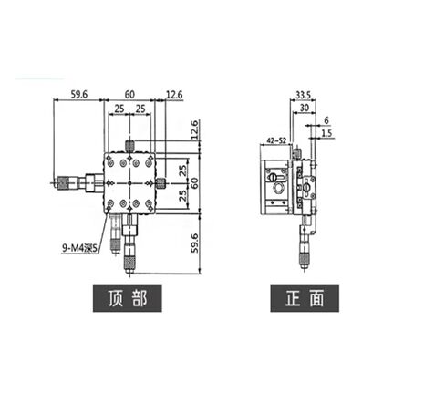 طاولة إمالة دوارة دقيقة LD60-CM-2 أصلية in Kuwait