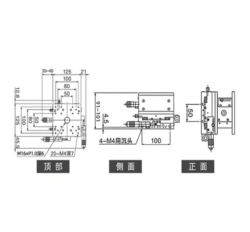 طاولة إمالة دوارة دقيقة LD125-RM-2N أصلية in Kuwait