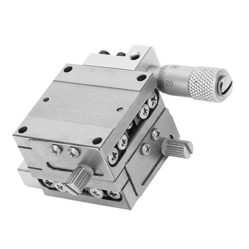 Linear Sliding Table XY Axis Manual Platform Cross Roller Stage Stainless Steel Guide Type 30x30mm M2GS30 for Precision Mechanical Equipment in Saudi Arabia