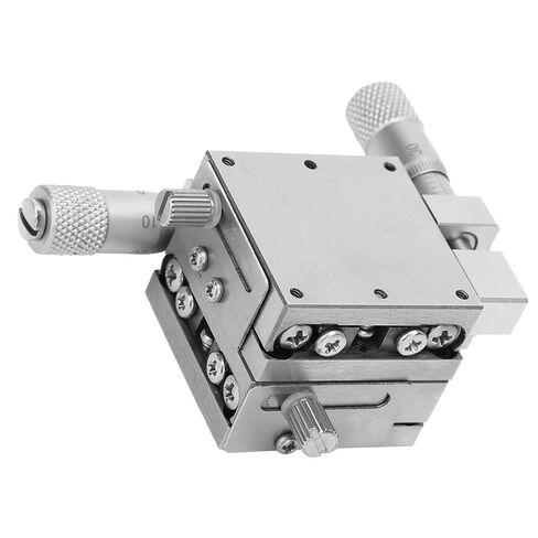 Linear Sliding Table XY Axis Manual Platform Cross Roller Stage Stainless Steel Guide Type 30x30mm M2GS30 for Precision Mechanical Equipment in Saudi Arabia