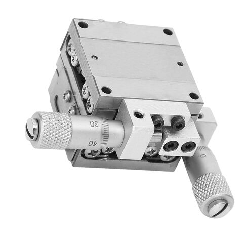 Linear Sliding Table XY Axis Manual Platform Cross Roller Stage Stainless Steel Guide Type 30x30mm M2GS30 for Precision Mechanical Equipment in Saudi Arabia