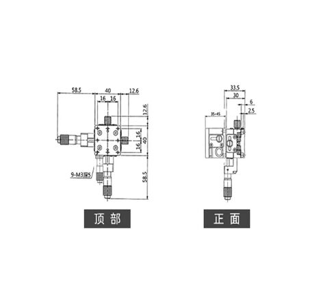طاولة إمالة دوارة دقيقة LD40-CM أصلية in Kuwait