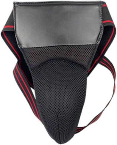 Protective Adjustable Crotch Groin Guard Jockstrap Cup Sports Professional Boxing Breathable in Saudi Arabia