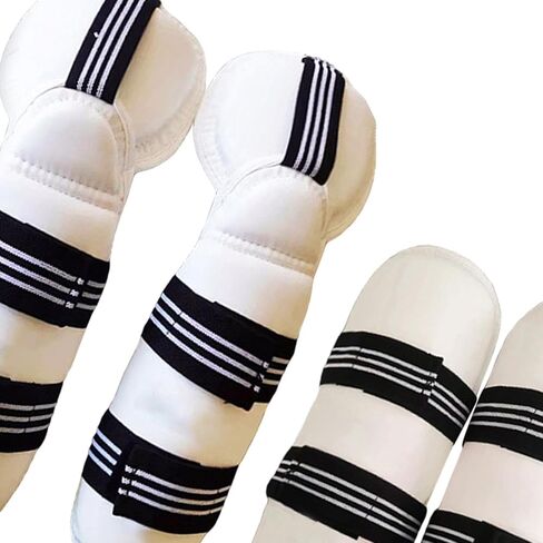 Gear Taekwondo Guard Breathable Protector Padded Guard Protection for Kickboxing Sparring Unisex Adult Kids in Saudi Arabia