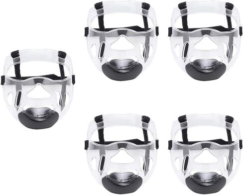 Transparent Face for Taekwondo, Thick and Removable, for Arts, Sparring, Boxing, and Karate. in Kuwait