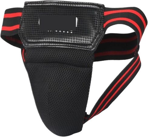 Protective Blue Red Black Adult Male Sanda Crotch Guard Taekwondo Men Jockstrap Breathable in Saudi Arabia