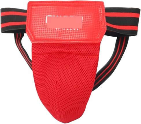 Protective Blue Red Black Adult Male Sanda Crotch Guard Taekwondo Men Jockstrap Breathable in Saudi Arabia