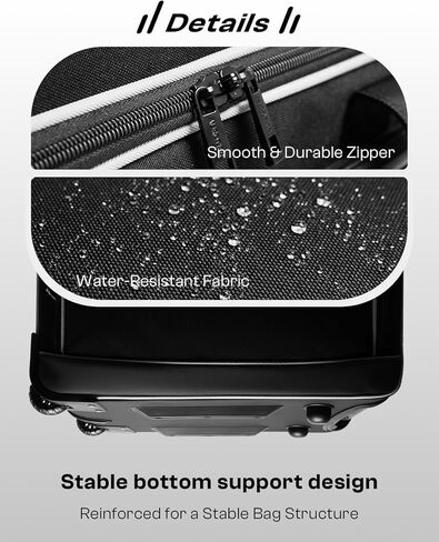 Large Rolling DJ Cable Bag with Wheels, Reinforced Padded Gig Bag with 8 Detachable Divider, Multi-Pocket for 17" Laptop, Microphone, Cord, Headset & Music Accessories in Kuwait