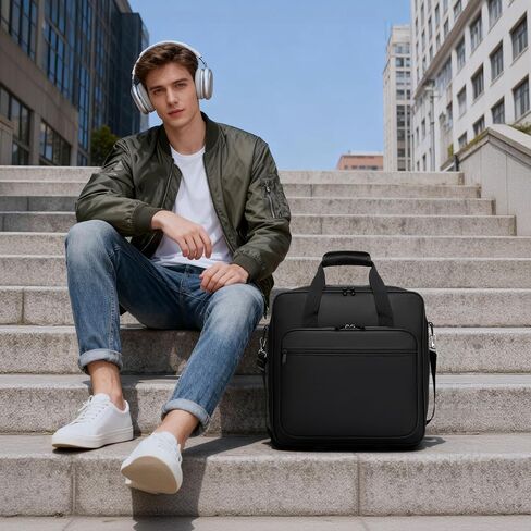 Padded Nylon Mixer Gig Bag Case, 15.4" x 15" x 5.1", Protector Gear Mixer Gig Bag with Removable Strap, DJ Controller Travel Shoulder Bag For RODECaster Pro II, TC Helicon GOXLR, MG10XU 10 in Kuwait