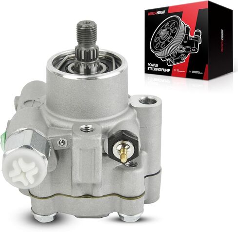 Torchbeam Power Steering Pump Compatible with 2000-2004 Xterra 3.3L, 1999-2004 Frontier 3.3L, Replace 21-5219, 215219, 491104S100, 6028P, Power Assist Pump in Kuwait