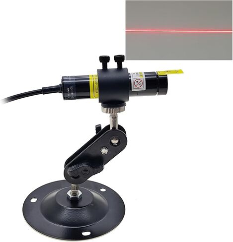 Red Light Line Module Projector Focusable Locator Generator for Fabric Wood Cloth Alignment 638nm Dia.16mm in Kuwait