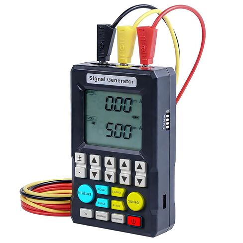 4-20mA Signal Generator Calibrator Portable Industrial Process Calibrator with Voltage Current Thermocouple Output Programmable PLC Test Signal Generator Backlit LCD-C703S in Saudi Arabia